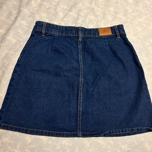 Pink Woman denim skirt like new, size 38