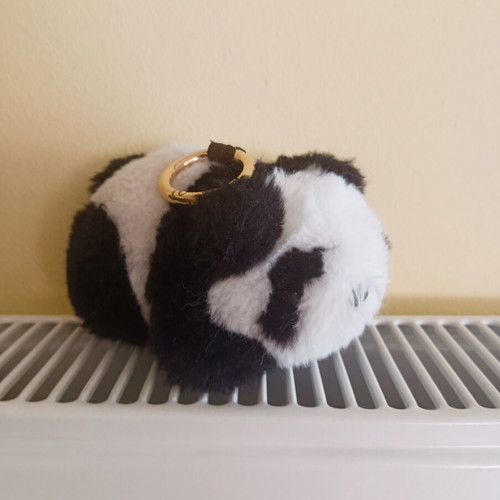 Plush Panda Keychain like new