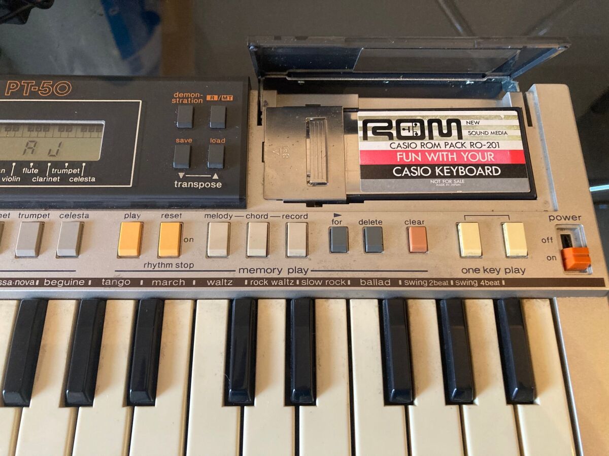 Casio PT-50 vintage keyboard 1983 like… - € 100,00 - Vendora.cy