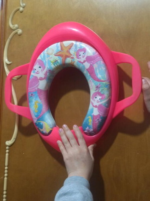 Ariel Little Mermaid Toilet Seat for Girls like new