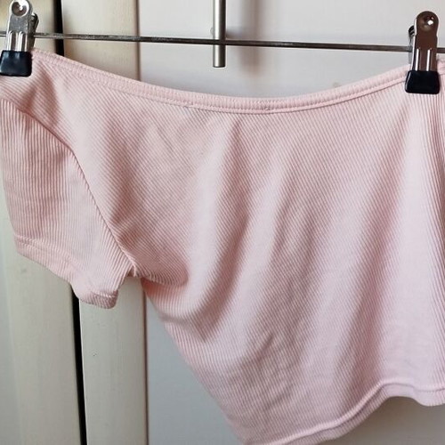 One Sleeve Shirt Pink Size S Like New