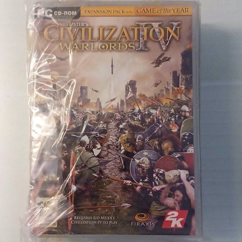 Civilization IV used with all expansions for PC