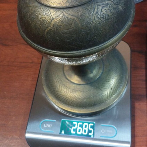 Bronze vase used
