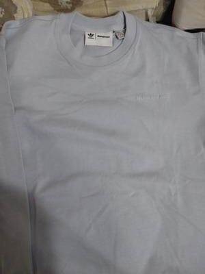 Long-sleeve sweatshirt shirt, wide fit