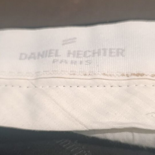 Daniel Hechter black wool chino pants size M like new