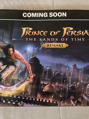 Prince of Persia: Sands of Time Remake Promo/Adv Box σε άριστη κατάσταση