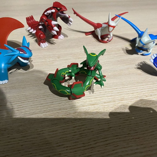 Pokemon Hoenn Legendary and Mythical Figures pack used