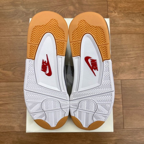Air Jordan 4 Retro SB brand new with tags, white, size 45
