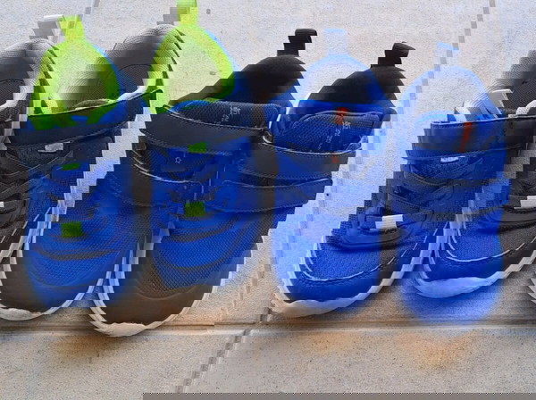 αθλητικά παιδικά μπλέ δύο ζευγάρια