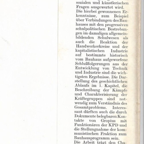 Das Bauhaus in Weimar book used, German language