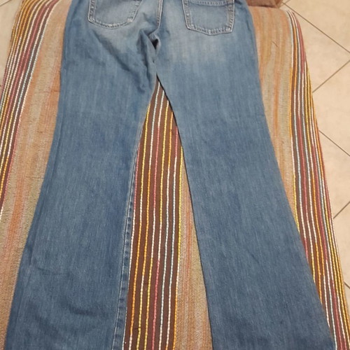 Vintage Diesel denim pants No26 used, light color with patina