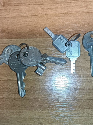 Vintage collectible keys used
