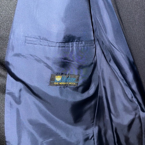 Rossi Tuxedo Double Breasted Black Size 50 Like New