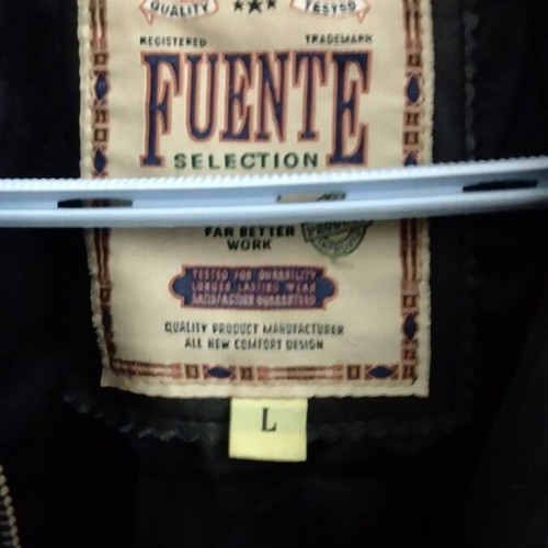 Women's leather jacket like new, size large, black