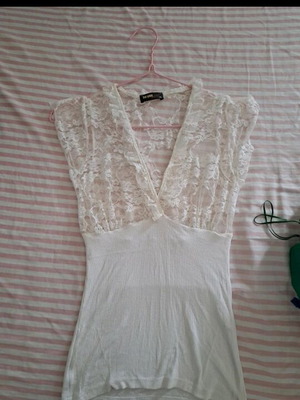 Blouse white size M like new