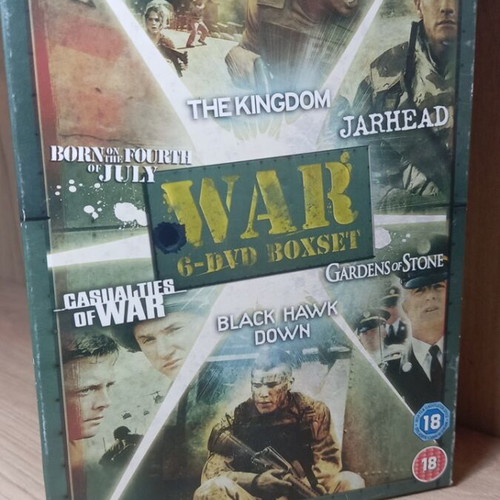 War 6-DVD Box Set with English Subtitles like new