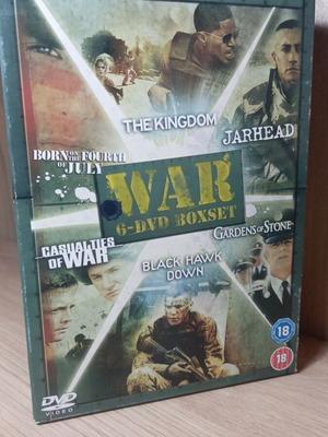 War 6-DVD Box Set with English Subtitles like new