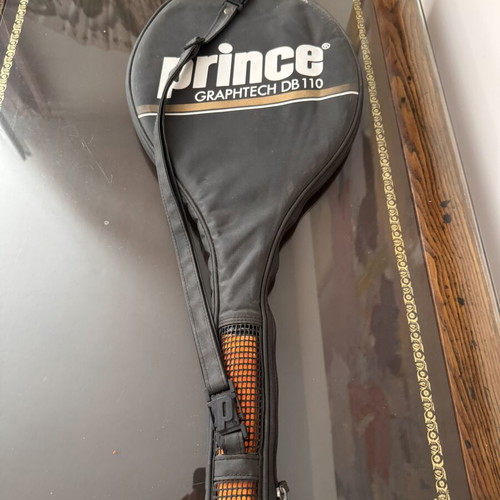 Prince Graphtech DB 110 tennis racket with case used