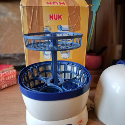 NUK sterilizer 5-position like new, fast 15 minutes