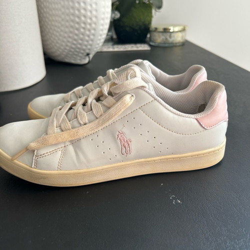 Polo Ralph Lauren Athletic Shoes like new, size 38, pink and turquoise