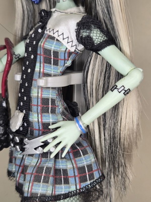 Monster High OG βραχιόλι της Frankie 3D εκτυπωμένο κατόπιν παραγγελίας