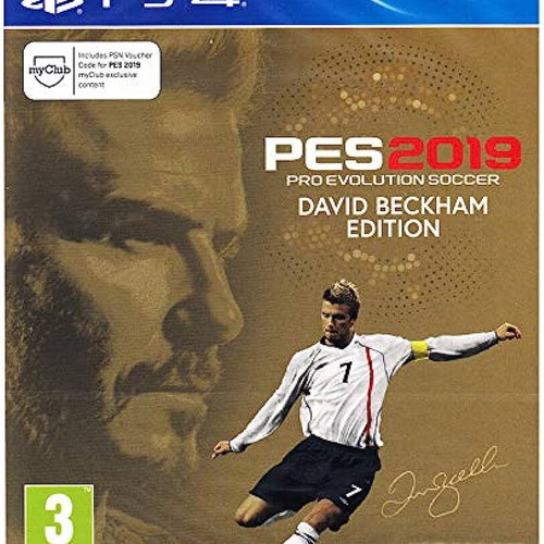 Pro Evolution Soccer 2019 David Beckham Edition Steelbook PS4 new