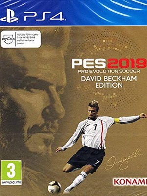 Pro Evolution Soccer 2019 David Beckham Edition Steelbook PS4 new