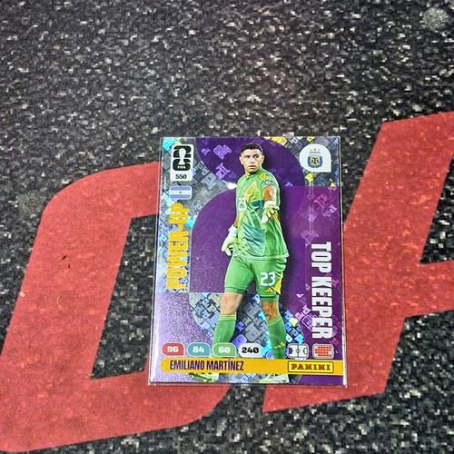 Emiliano Martinez card new Power Up and Top Keeper