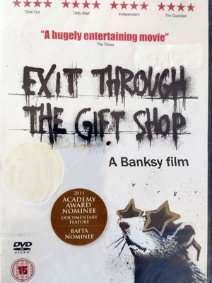 Exit Through The Gift Shop DVD new, subtitles