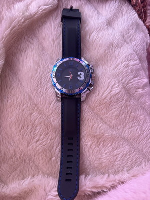 Men's watch new black