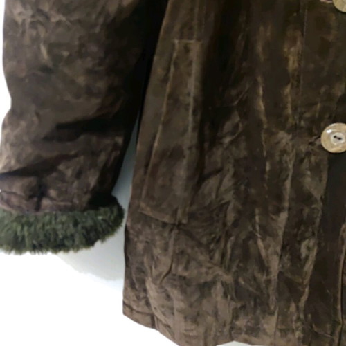 Handmade kastorino coat like new, brown, size L/XL