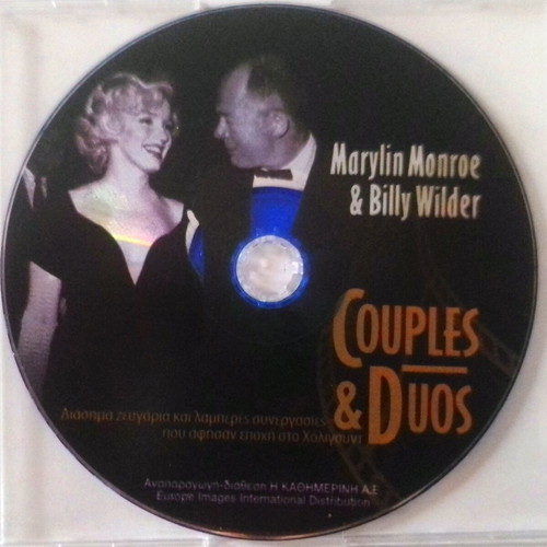 Pack of 7 VCD biographies of couples and duos used