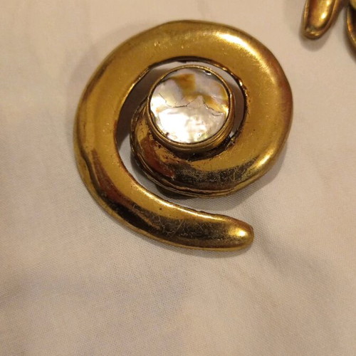 Vintage earrings like new with clips