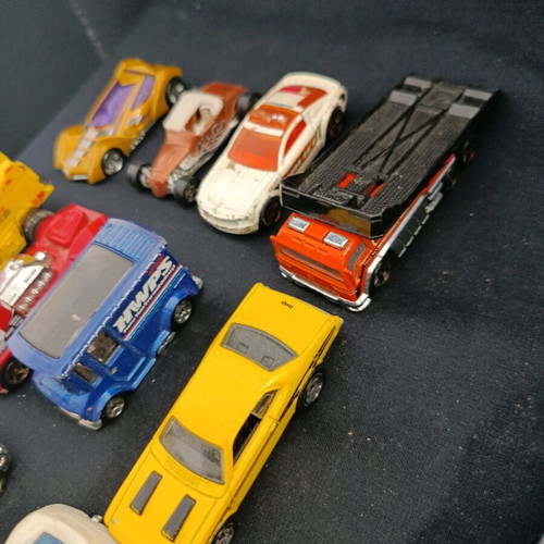 Αυτοκινητάκια Hot Wheels μεταχειρισμένα, πακέτο 11, Mattel '00s