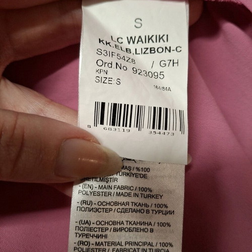 LC Waikiki summer dress pink like new, size S