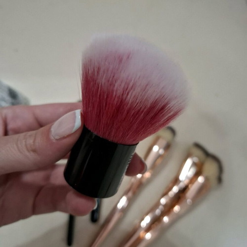 Makeup brushes new, set
