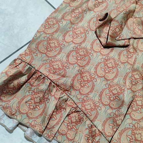Lynne overall shorts like new, brown and green