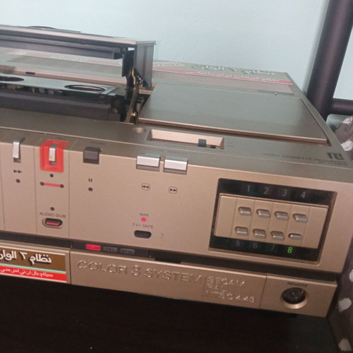 Sony Betamax Video Cassette Recorder SL-T7MER used