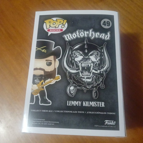 Funko Pop Rocks Motorhead Lemmy Kilmister new