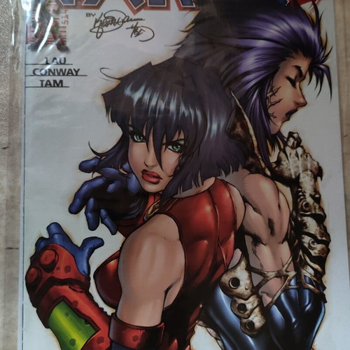 Vampi #9 comic book, Harris Comics 2001