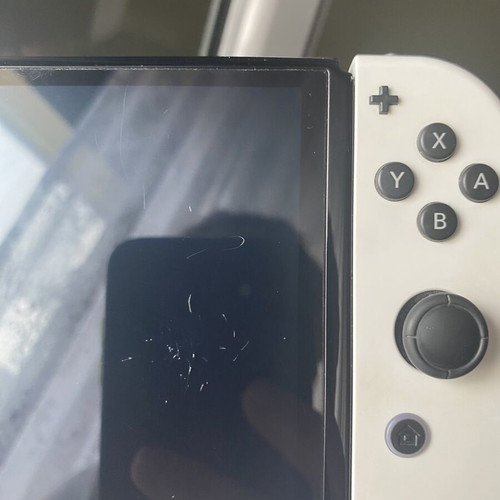 Nintendo Switch OLED used with original accessories and box