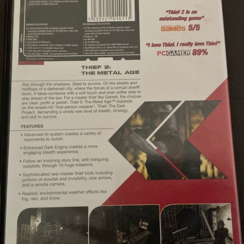 Thief 2 PC game used