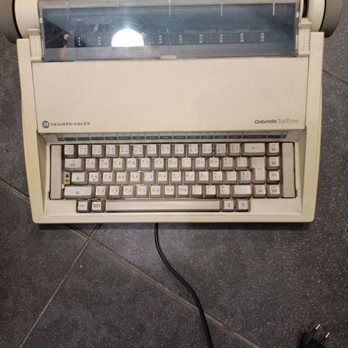 Triumph Adler electric typewriter used, in good condition