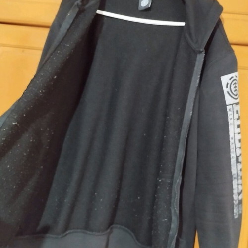 Element jacket used, black, size M with sleeve wear