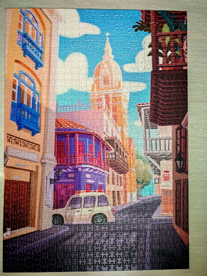 Personalized 1000-piece puzzle animation, like new