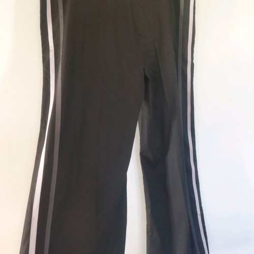 Pants like new, black with side stripes, size L