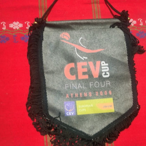 Final 4 Volley 2009 Banner new, authentic