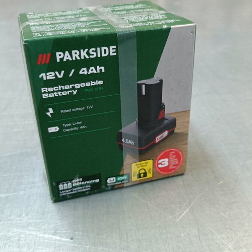 PARKSIDE Rechargeable Battery 12V 4Ah New, Compatible with X 12 V TEAM