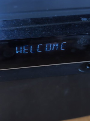 LG DVD home theater used with tuner and 6-channel amplifier