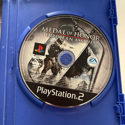 Medal of Honor European Assault for PlayStation 2 like new
